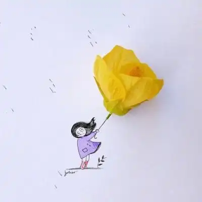 千鹤/一波创意清新的小头像/艺术_微信头像_我要个性网