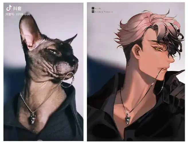 漫画#萌宠拟人好帅啊啊啊,带感!twi:aerysky