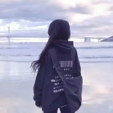 唯美女生图片背影或侧脸头像