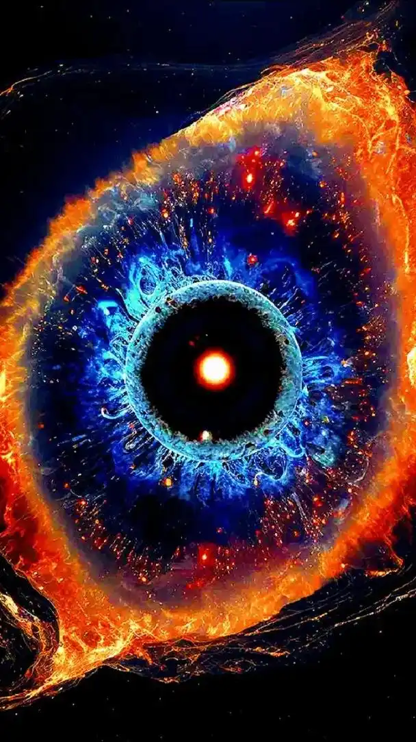 我的抖音生活日记 这些上帝之眼的灵感来源是宇宙中的行星状星 - 抖