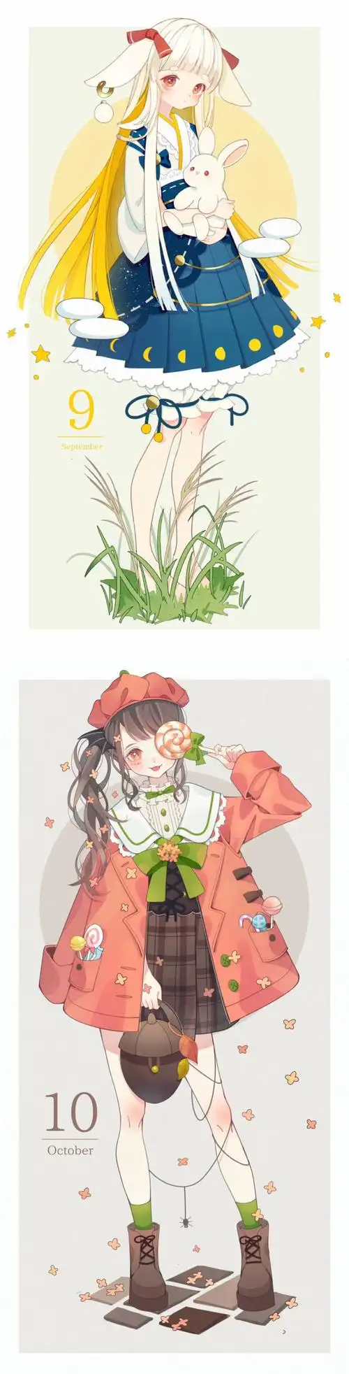 十二月拟人化(twi:shiraho65)