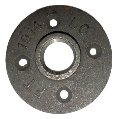 底座铸铁法兰盘复古工艺品法兰五金水暖建材晾衣架法兰新