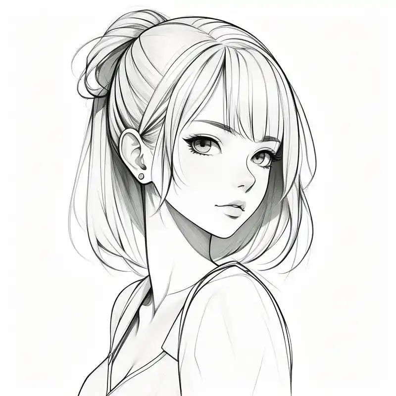96手绘女生头像,简约又清新78 手绘女生头像来啦!