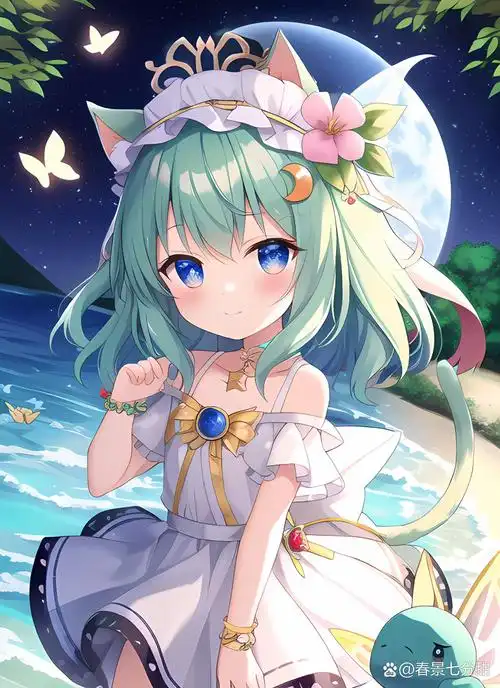 q版二次元猫拟人小萝莉