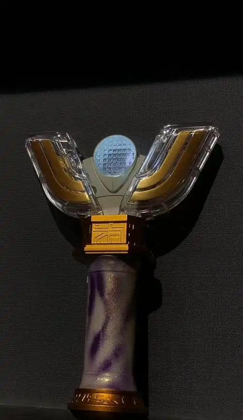 真智力迪迦光棒召唤器变身器合金火花棱镜黑暗闪光棒青铜变身棒暖白光