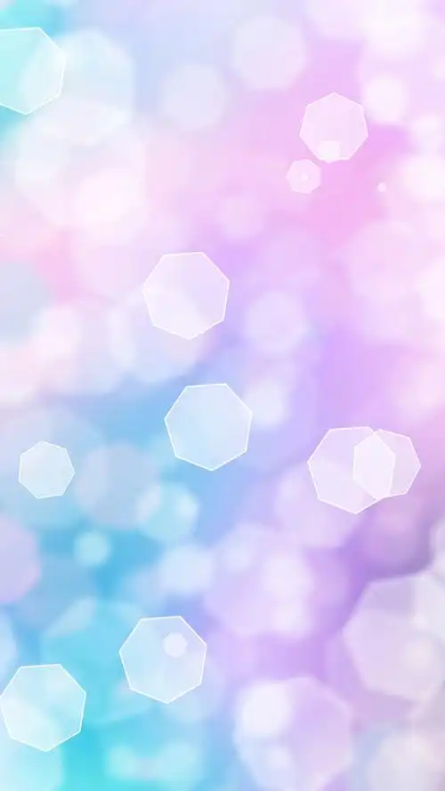 七边形图案光晕h5背景素材