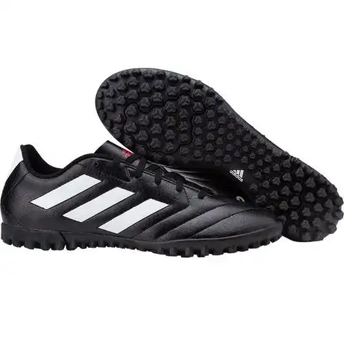 阿迪达斯足球鞋成人碎钉tf黑色视频