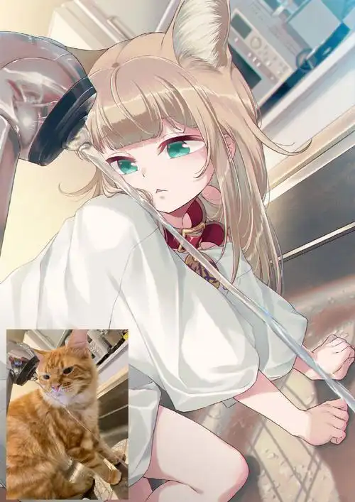 超可爱的猫咪拟人92artist:40原twi:40hara#拟人系列