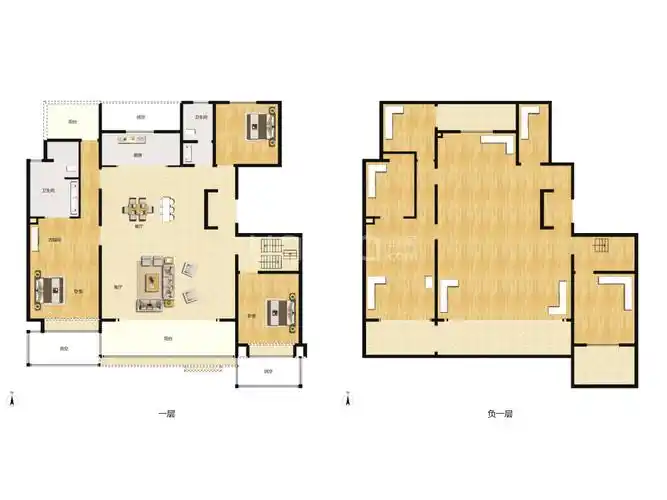 翡翠天际户型图(链家网)